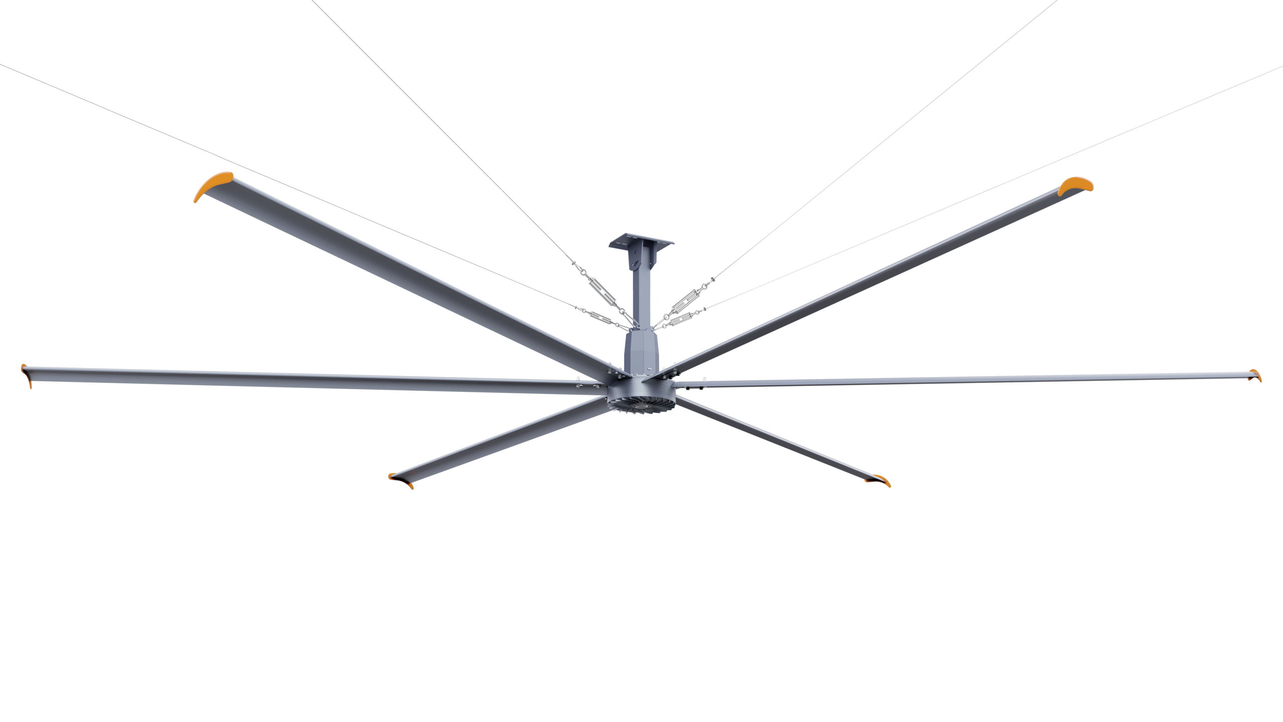 Permanent Magnet Variable Frequency Large Ceiling Fan